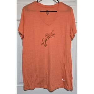 Nike Dri-Fit Shirt Viking Womens Size XL Orange